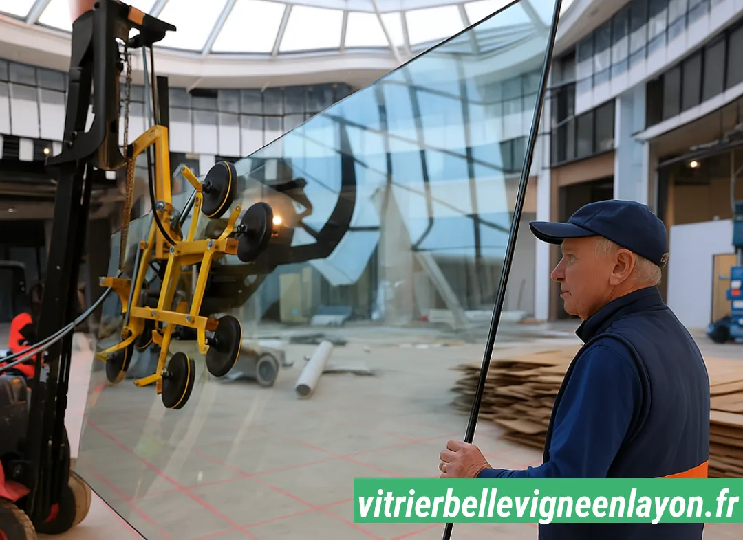 Remplacement de vitrine magasin Bellevigne-en-Layon